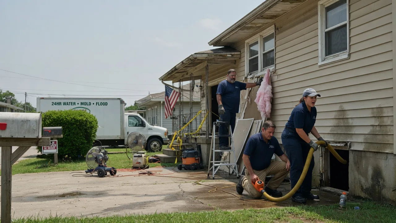 Water Damage Repair in University, MS near me